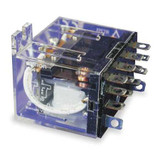 Omron Flange Relay,12VDC,14 Pins,10A @ 120V AC LY4F-DC12