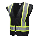 Radians Safety Vest,SV22 Economy Type O,Black,M RAD-SV22-1ZBM-MEDIUM