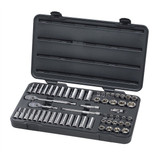 Kd Tools SAE/Metric Socket Set,3/8"Dr,6Pt,57 pcs. 80550