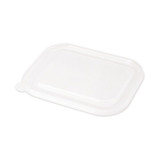 World Centric Disp Container Lid,Clear,Plastic,PK400 CTLCS3