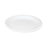 Pactiv Disp Foam Plate,10 1/4 in,White,PK540 0TK10010000Y