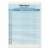 Tabbies Sign In Label Forms,8.5x11 5/8,PK125 14531
