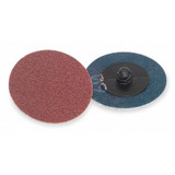 Arc Abrasives Quick Change Disc,AlO,3in,100G,Fin,TR 31667