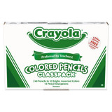 Crayola Pencil,Colored,Assorted,PK12 688024