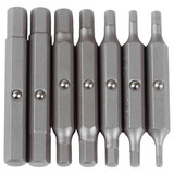 Megapro Screwdriver Bit Set,1/4" Hex Shank 6REPLACEMENT-HEX