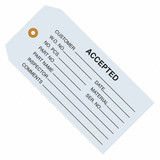 Partners Brand Inspection Tag,4 3/4x2 3/8",PK1000 G20011