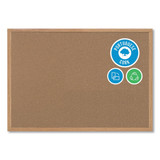 Mastervision Earth Cork Board,24x36,Wood Frame SB0420001233