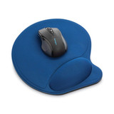 Kensington Wrist Extra-Cushioned Mouse Pad,Blue K57803US