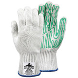Mcr Safety Cut Resistant Gloves,5,L,White/Green 92379LLH