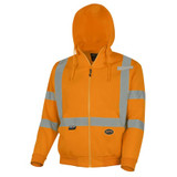 Pioneer Fleece Hoodie,Orange,2XL V1060351U-2XL