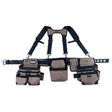 Bucket Boss Framers Rig,3 Bag,Tan and Black 55185-TN