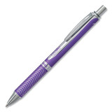 Pentel Retractable Liquid Gel Pen,0.7mm,Violet BL407V-V