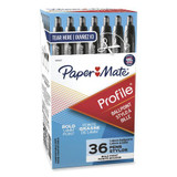 Paper Mate Profile Ballpoint Pen,Black,Bold,PK36 1921067