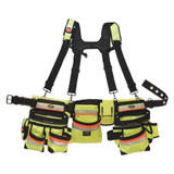 Bucket Boss Framer Rig,Hi-Vis,3 Bag 55185-HVOY