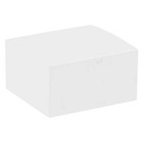 Partners Brand Gift Box,5x5x3",White,PK100 GB553