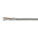 Carol Data Cable,Riser,8 Wire,Gray,1000ft E2038S.41.10