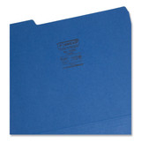 Smead Folders,Interior Folder,Navy,PK100 10279