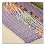 Smead Pressboard Folder,Lavender,PK100 12410