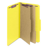 Smead Classification Folders,Yellow,PK10 19034