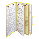Smead Classification Folders,Yellow,PK10 19034