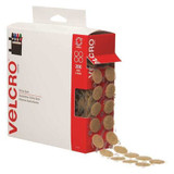 Velcro Brand Tape,Combo Packs,Dots,3/4",Beige,PK200 VEL105