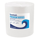 Boardwalk Hydrospun Wipers,White,10x13,1100/Roll BWKP050JPW