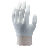 Hi-Tech Polyurethane Coated Gloves, Medium, White