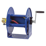 Coxreels Hand Crank Hose Reel,100 ft,1/4" ID,Blue 112WL-1-100