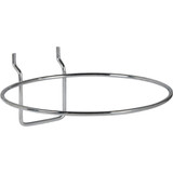 Bucket Ring Display 6.5 In. Dia. Metallic Carbon Steel Peg Hook BR1