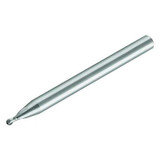 Micro 100 Ball End Mill,Single End,0.0160",Carbide BMR-016-2X