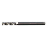 Micro 100 Sq. End Mill,Single End,Carb,7/64" GEM-109-4X