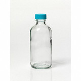 Sim Supply Bottle,112 mm H,Clear,48 mm Dia,PK24  3TRR5
