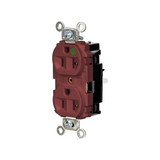 Hubbell Receptacle,1 hp,125V AC,NEMA 5-20R HBL8300STR