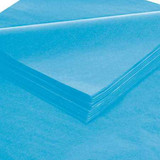 Partners Brand Tissue Paper,20"x30",Turquoise,PK480 T2030CC