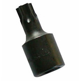 Lisle Torx Socket,T60,1/2" D,Black 26520
