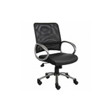 Sim Supply Task Chair,Mesh Back,Black  6GNN2