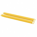Vestil Fork Extension,Yellow,4,000 lb,5" W,PR FE-HS-5-72
