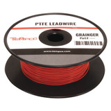 Tempco High Temp Lead Wire,16AWG,250ft,Red LDWR-1067