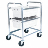 Sim Supply Tub Rack,600 lb. Ld Cap.,Aluminum Cart  AL-L-2/KTWH