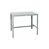 Little Giant Fixed Work Table,Steel,36" W,24" D MT1-2436-42