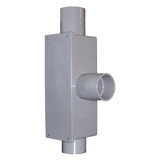 Cantex Conduit Outlet Body,PVC,Trd Sz 2 1/2in 5133569