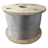 Dayton Wire Rope,50 ft L,5/32 in dia.,560 lb 33RH71