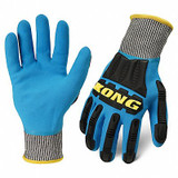 Ironclad Performance Wear Knit Work Glove,L,Blue,HPPE,PR KKC5BWP-04-L