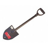 Bully Tools Trunk Shovel,Steel,D-Grip Handle 92712