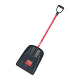 Bully Tools Snow/Grain Shovel,Fiberglass,D-Grip Han 92400