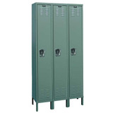 Hallowell Lckr,1x3Lckr,Drk Gry,78"x54"x18",UnAssm U3888-1HG