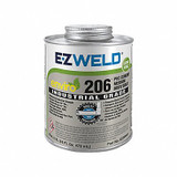 Ez Weld Pipe Cement,16 fl oz,Gray EZ30603N