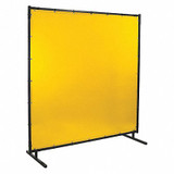 Steiner Welding Screen, 4 ft H, 6 ft W, Yellow  534HD-4X6