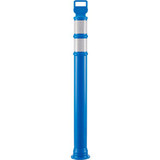 Global Industrial Reflective Delineator Post 49""H Blue