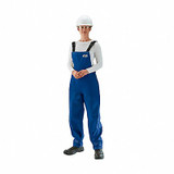 Ansell Breathable Blue Bibbed Poly Overall,M 66-672